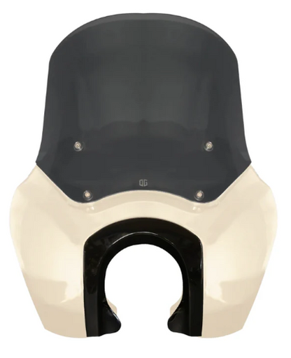 OG Softail Low Rider S Complete T-Sport Fairing Kit - White Sand Pearl